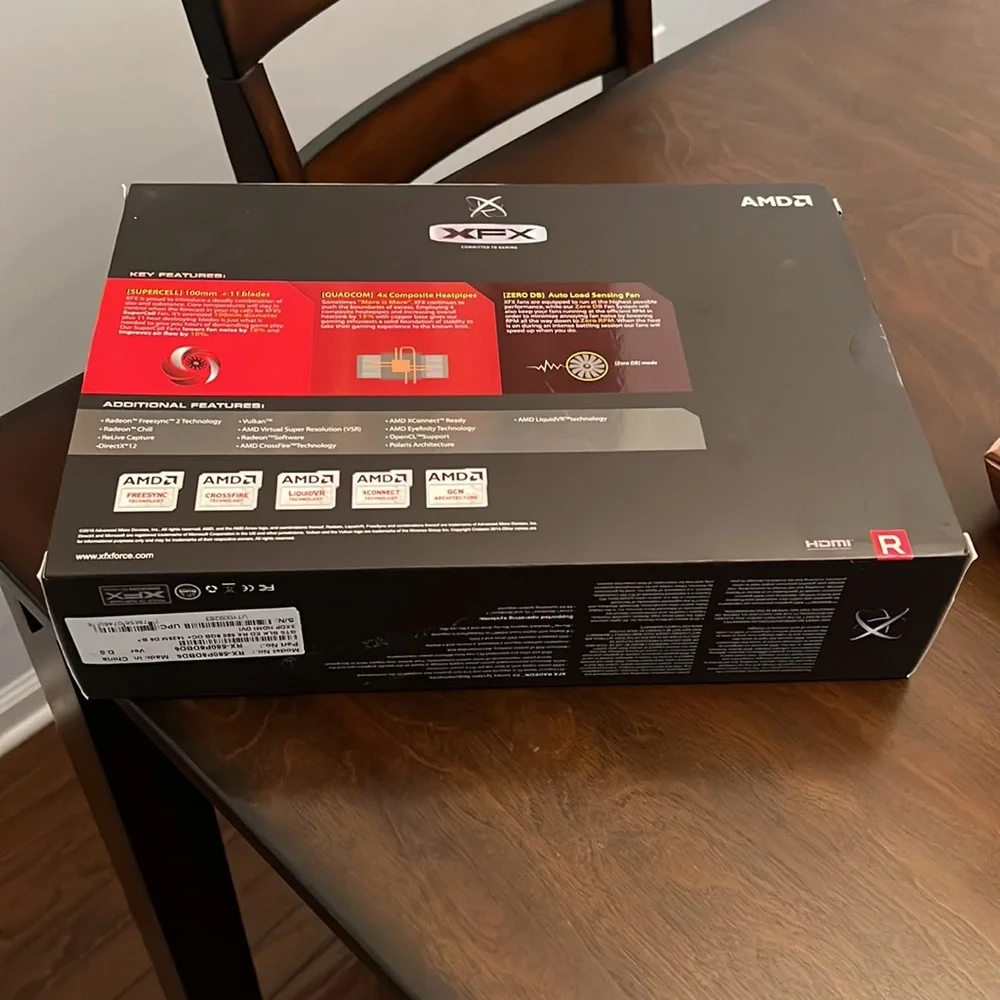 XFX AMD Radeon 580 8GB GDDR5